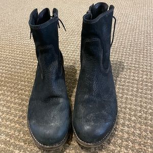 Black Joseph seibel booties